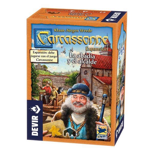 Carcassonne La Abadía y el alcalde