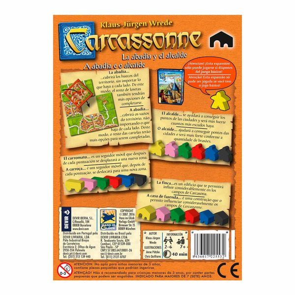 Carcassonne La Abadía y el alcalde - Imagen 2