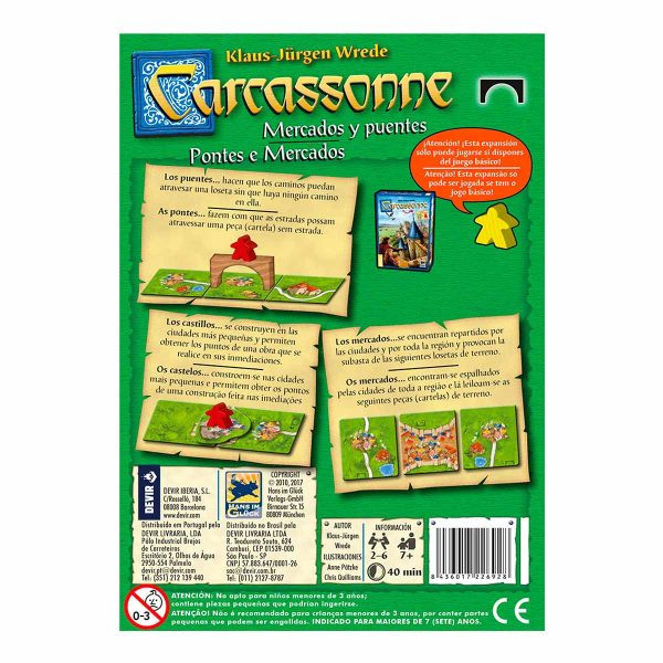 Carcassonne Mercados y Puentes - Imagen 2