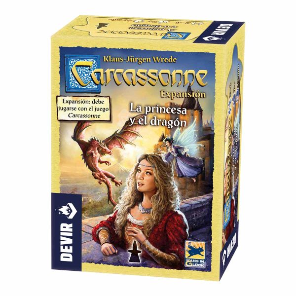 Carcassonne La Princesa y el Dragón