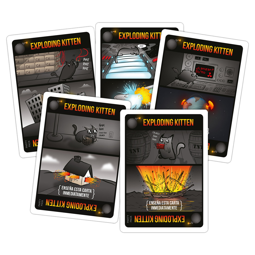 Exploding Kittens Party Pack Exploding Kittens Party Pack - Imagen 3